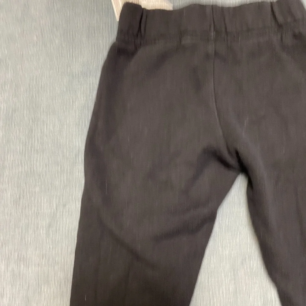 Nike Sweatpants Toddlers 2T Black Swoosh Logo Fleece Lined Elastic Waist Winter